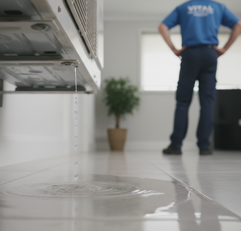 Air Conditioner Leaking Water? Here’s What It Means | Vital Air Conditioning