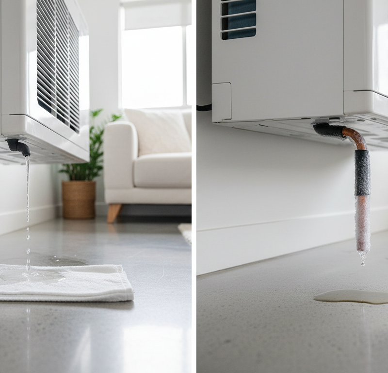 Blocked Drain vs Refrigerant Leak Diagnosing AC Water Leaks | Vital Air Conditioning