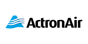 actron-air ActronAir logo with blue geometric mountain icon and bold black text
