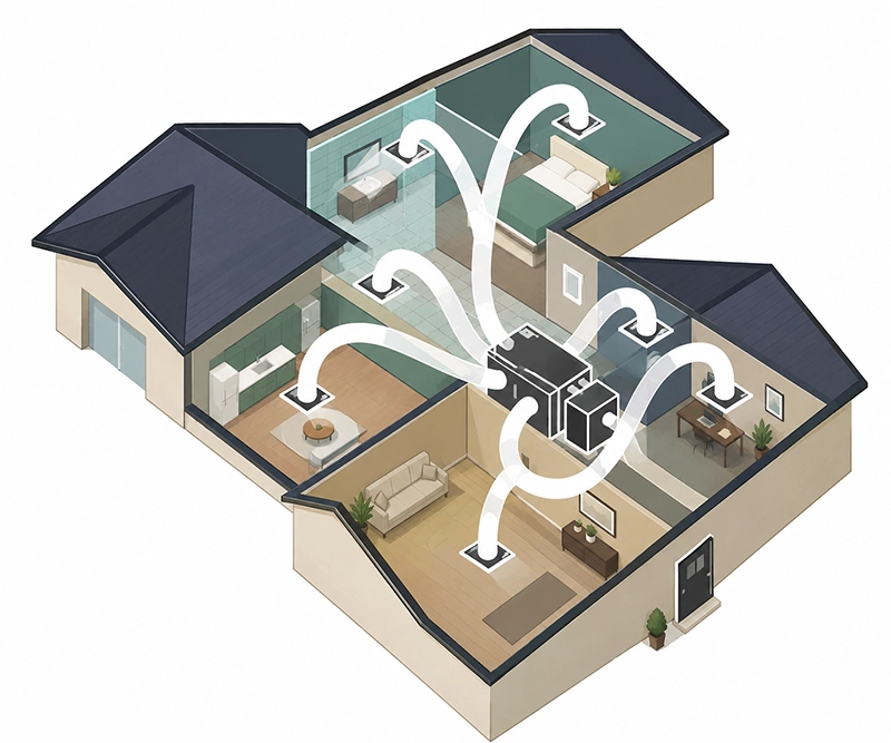 Vital Air Conditioning Services | Ducted Air Conditioner Systems